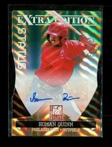 2011 Donruss Elite Extra Autograph Holo Baseball Card 87 Roman Quinn Phillies Le - £7.90 GBP