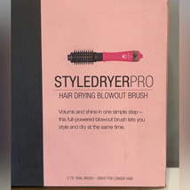 Calista Style Dryer Pro drying Blowout Brush (Peach ) 2.75” long hair - £28.61 GBP