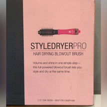 Calista Style Dryer Pro drying Blowout Brush (Peach ) 2.75” long hair - £28.78 GBP