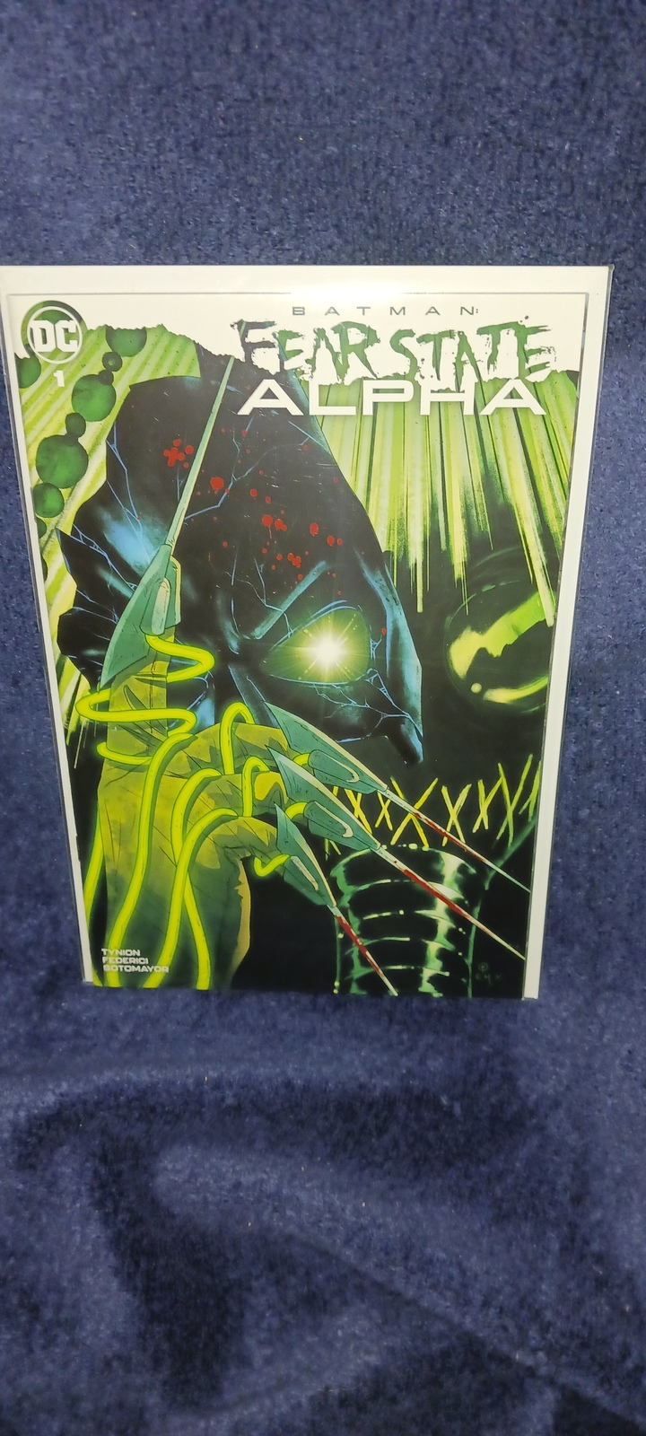 DCs 2021 BATMAN FEAR STATE ALPHA #1 MEGAN HUTCHINSON VARIANT 3000/ free ... - $11.99