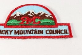 Vintage Rocky Mountain Area Council Twill Boy Scouts of America BSA Patch - £9.17 GBP