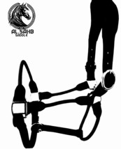 Leather And Rope Hybrid Padded Horse Headcollar In All Sizes With Free S... - €49,78 EUR