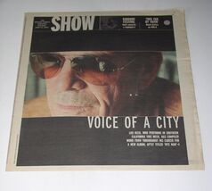 Lou Reed Show Newspaper Supplement Vintage 2003 Cover Concert Story - $19.99