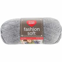 Coats Yarn Fashion Soft, Grey Heather - $6.81