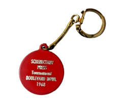 Vintage Keychain Schenectady Press Tournament Boulevard Bowl - 1968 - $14.00