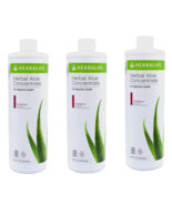 Herbalife Aloe Concentrate Cranberry Pint 16 oz each (3 pack) fresh 2025!! - £59.13 GBP