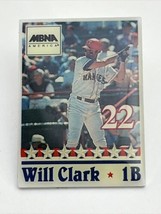 Will Clark Texas Rangers 1998 MBNA Commemorative MLB Baseball Lapel Hat Pin - £6.35 GBP
