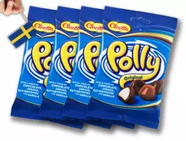 4 Bags of Cloetta Polly Candy 200g (7 oz.), Swedish Candy, Svenskt godis... - $22.43