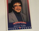 Justin Tubb Super County Music Trading Card Tenny Cards 1992 - $1.97