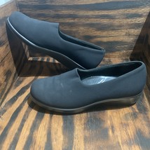 SAS Women&#39;s Bliss Slip-On Wedge Loafers Size 9N Black Support Comfortabl... - $589.39 MXN