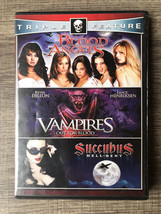 Vampires: Out for Blood / Blood Angels/Succubus DVD, 2010, 2-Disc Set 3 Movies - £9.91 GBP