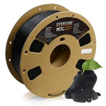 OVERTURE PETG Filament 1.75mm, 3D Printer Filament, 1kg Filament, 1-Pack) - £29.81 GBP