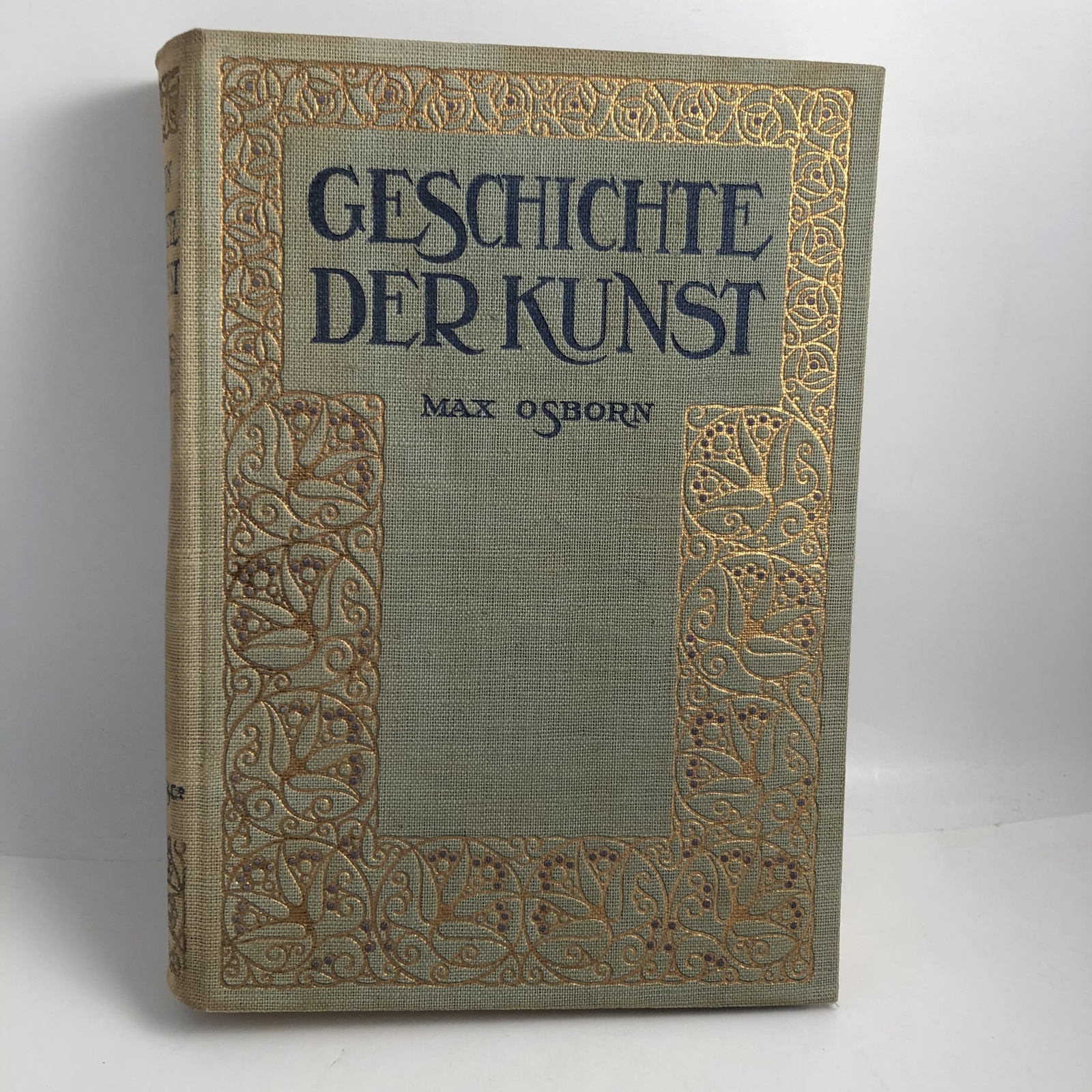 Geschichte der Kunst Max Osborn in German 1912 450p. Art History Illustr... - $29.70