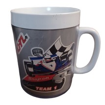 Vintage Snap On Tools Rick Mears Team 1 Mug 1982 Thermo Serv VGC - $2.92