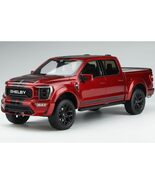 2022 F-150 Pickup Truck Red Metallic with Black Stripes 1/18 Model Car b... - $10,816.67 MXN