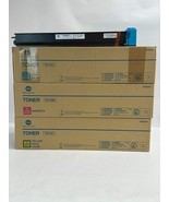 3 New Genuine Konica Minolta Bizhub C659,C759 CMY Toners TN713 (No Black) - $3,081.81 MXN