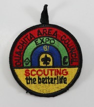 Vintage 1981 Ouachita Council Expo Better Life Button Boy Scouts BSA Cam... - £8.73 GBP