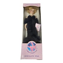 Vtg J. Misa Princess Di 20&quot; Porcelain Doll Original Box Royal Collectible - £44.08 GBP