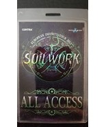 SOILWORK - ORIGINAL EUROPEAN INFINITY TOUR 2013 LAMINATE BACKSTAGE PASS - $49.00