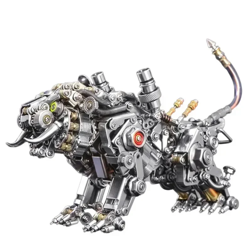 650PCS+ 3D Bengal Tiger / Smilodon Animals Models Kits Metal Assembly Toy - £92.43 GBP