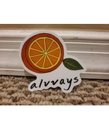 Alvvays Orange Sticker 2&#39;&#39; x 3&#39;&#39; Indie Band Indie Rock - $6.95 CAD