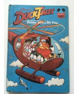 DISNEY&#39;S DUCKTALES - WEBBY SAVES THE DAY (HARDBACK, 1989) - $1.77