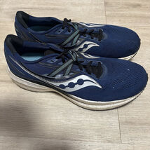 Saucony Triumph 20 Twilight Rain Running Shoes Size 12 Mens Blue - $34.05