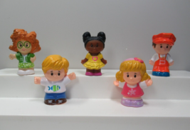Fisher Price Little People Figures lot Sofie Tessa Eddie Zoo Train Condu... - $13.50