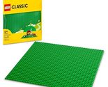 LEGO Classic Green Baseplate, Square 32x32 Stud Foundation to Build, Pla... - £11.65 GBP