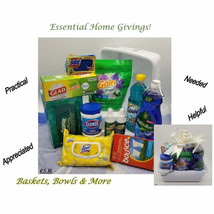 BBM, Essential Home Givings Gift Basket, Feat. Gain/Palmolive/Clorox, BB... - £45.62 GBP