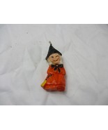 Vintage Gurley Halloween Witch Wax Candle 3.5&#39;&#39; tall - $412.07 MXN