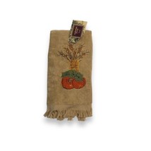 Vintage Fall Autumn Pumpkin Hand Towel - $4.00