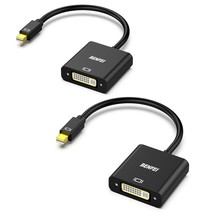 BENFEI Mini DisplayPort to DVI 2 Pack, Gold-Plated Mini DP to DVI (Thunderbolt C - £21.65 GBP