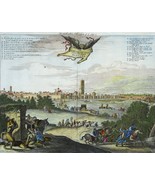 Morocco, Marrakech Dapper/Van Meurs, 1676, Het Koninklyk Hof met een ged... - $169.00