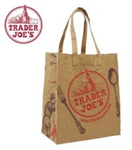 NEW Iconic Trader Joe’s Eco Reusable (Washable) Grocery Paper Bag 2 SET - €23,34 EUR