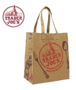 NEW Iconic Trader Joe’s Eco Reusable (Washable) Grocery Paper Bag 2 SET - $37.64 CAD