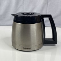 Cuisinart Stainless Steel 10 Cup Thermal Carafe Coffee Pot DGB-600 DGB-650 Black - £13.89 GBP