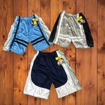 NWT 3 Pair M Youth Basketball Shorts Bottoms 2000s Y2K Active Force Medium - £15.73 GBP