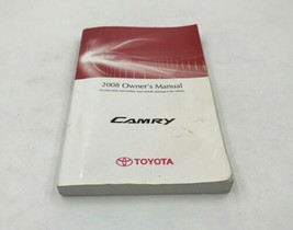 2008 Toyota Camry Owners Manual Handbook OEM J02B33006 - £24.67 GBP