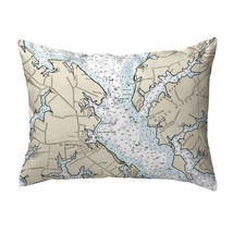 Betsy Drake Chesapeake Bay - Miles River, MD Nautical Map Noncorded Indoor - £42.72 GBP