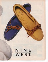 Nine West Women&#39; s shoes Full page Print Ad May 1993 Glamour Magazine - $2.99