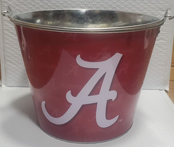 Alabama Crimson Tide Galvanized Metal Bucket - NCAA - $24.24