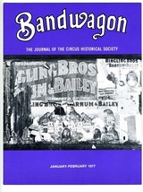 BANDWAGON Journal of the Circus Historical Society Jan 1977 Sparks Circus  - £14.86 GBP