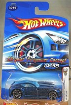 2006 Hot Wheels #14 First Editions 14/38 Chrysler Firepower Concept Dark Blue - £6.29 GBP