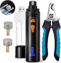 Dog Nail Grinder, Dog Nail Trimmers and Clippers Kit, Super - $32.31