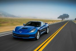 2019 Corvette (blue) Poster | 24x36 inch  - £16.03 GBP