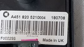 08-13 Smart ForTwo 451 Hazard Heated Seat Door Lock Switch Panel 4518205210 image 8