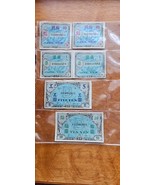 World Military Note Lot (22 notes) - $42.95