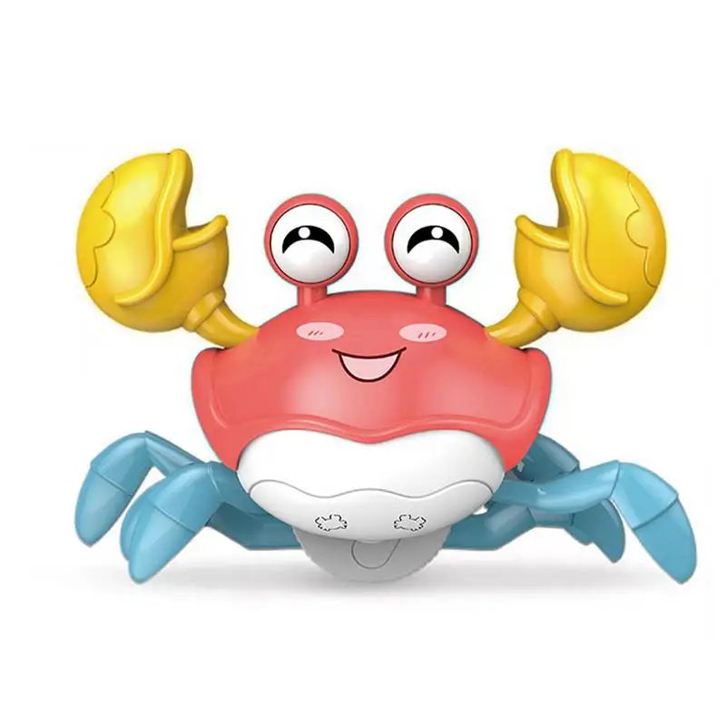 Crawling Crab Baby Toy Crawling Musical Toys Toddler Music Interactive Toy With - £16.87 GBP