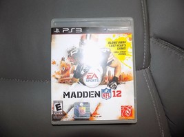 Madden NFL 12 (Sony PlayStation 3, 2011) EUC - £23.26 GBP